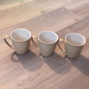 Set of 3 Denby vintage mugs